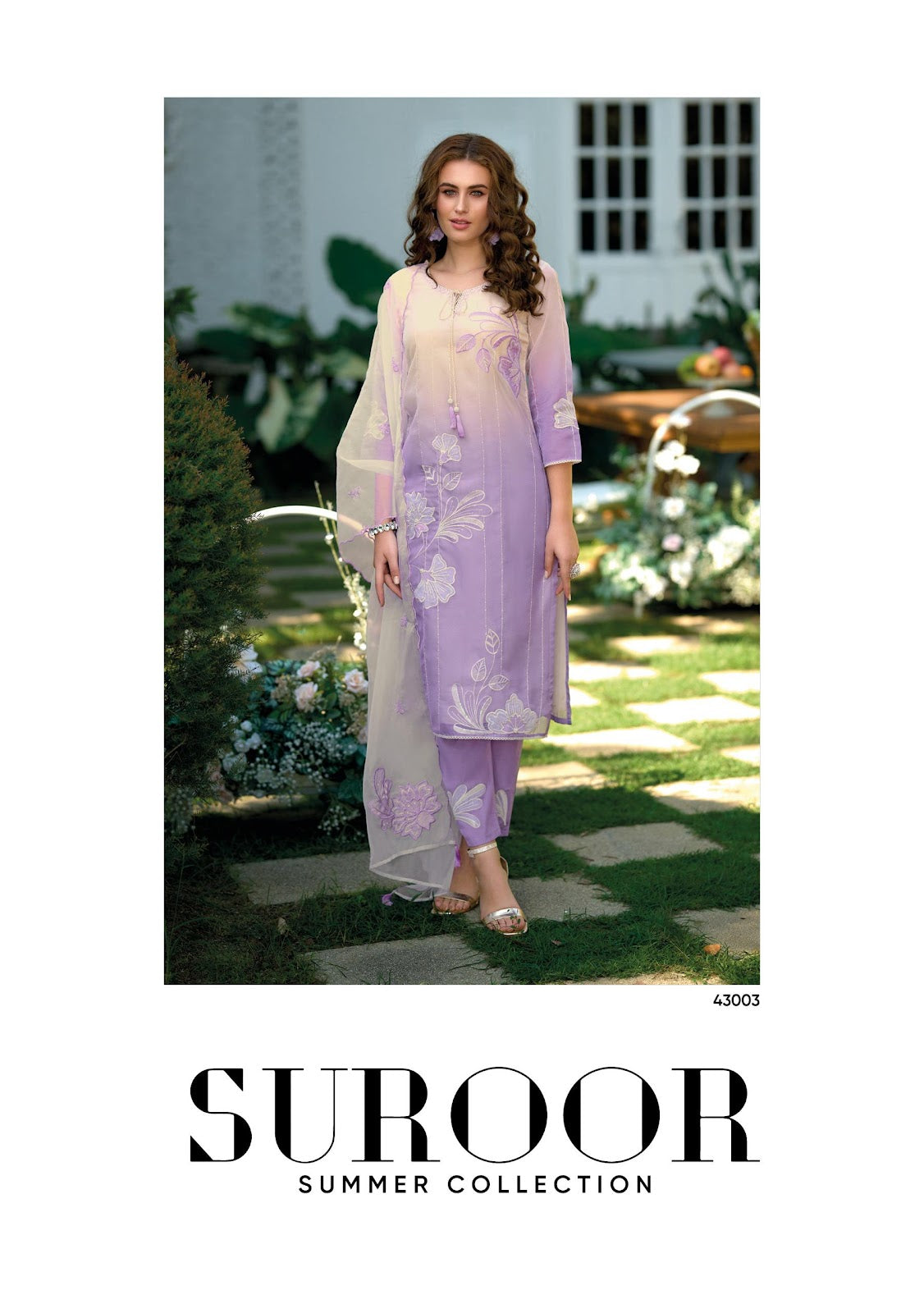 Suroor Kailee Fashion Pure Cotton Readymade Pant Style Suits Exporter