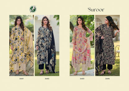 Suroor Vivek Bemberg Pant Style Suits Manufacturer Ahmedabad