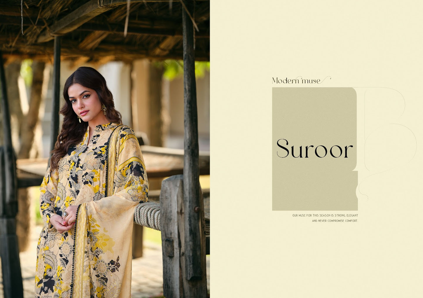 Suroor Vivek Bemberg Pant Style Suits Manufacturer Ahmedabad