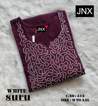 Suru 2012 Jnx Vertican Straight Cut Kurtis Wholesaler