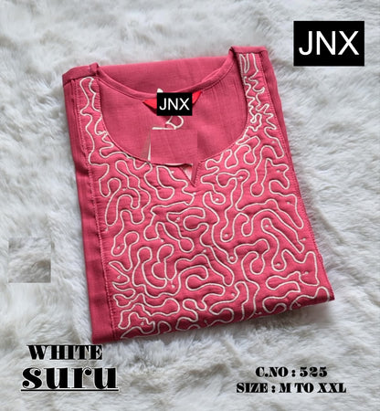 Suru 2012 Jnx Vertican Straight Cut Kurtis Wholesaler