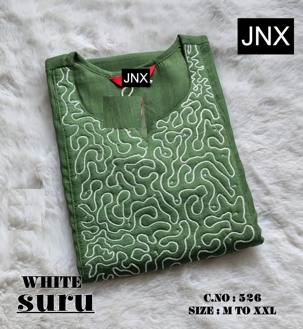Suru 2012 Jnx Vertican Straight Cut Kurtis Wholesaler