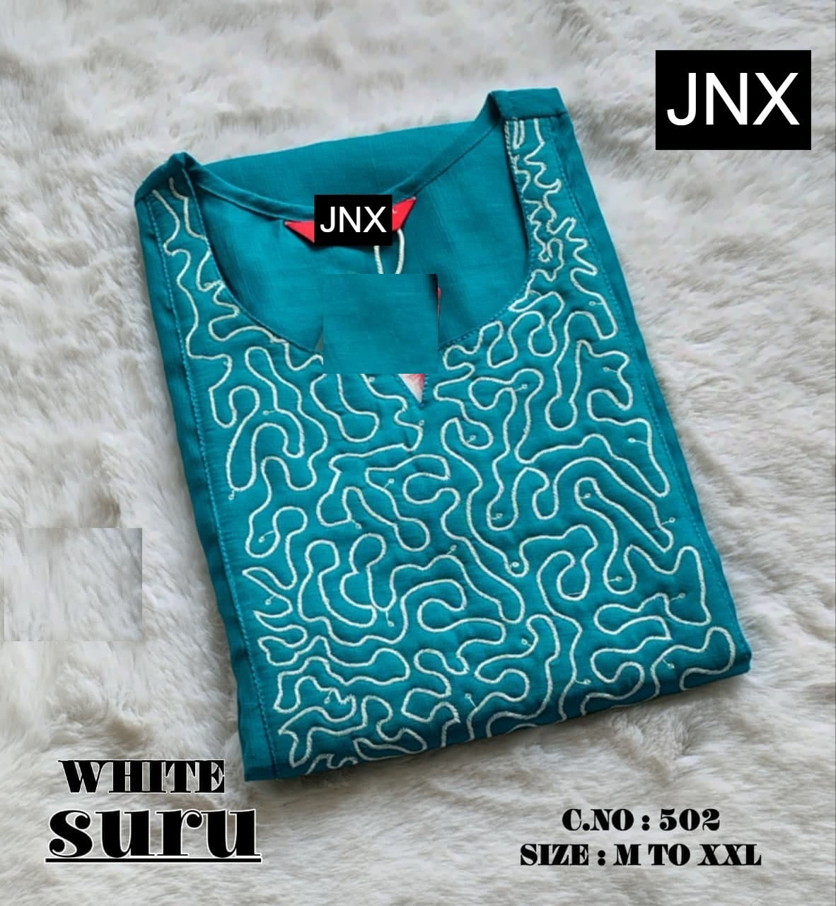 Suru 2012 Jnx Vertican Straight Cut Kurtis Wholesaler