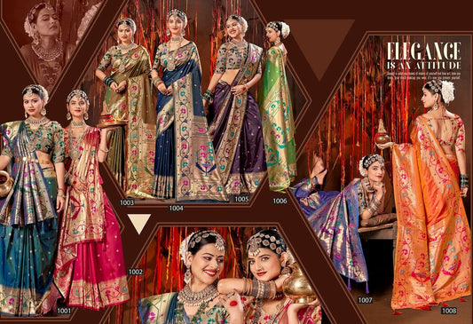 Surya Paithani Saroj Silk Sarees Exporter Gujarat