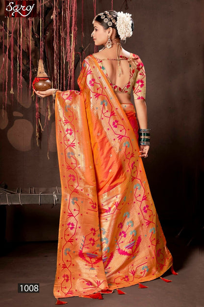 Surya Paithani Saroj Silk Sarees Exporter Gujarat