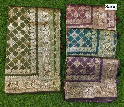 Suryakiran Silk Swarovski Saroj Sarees Wholesale