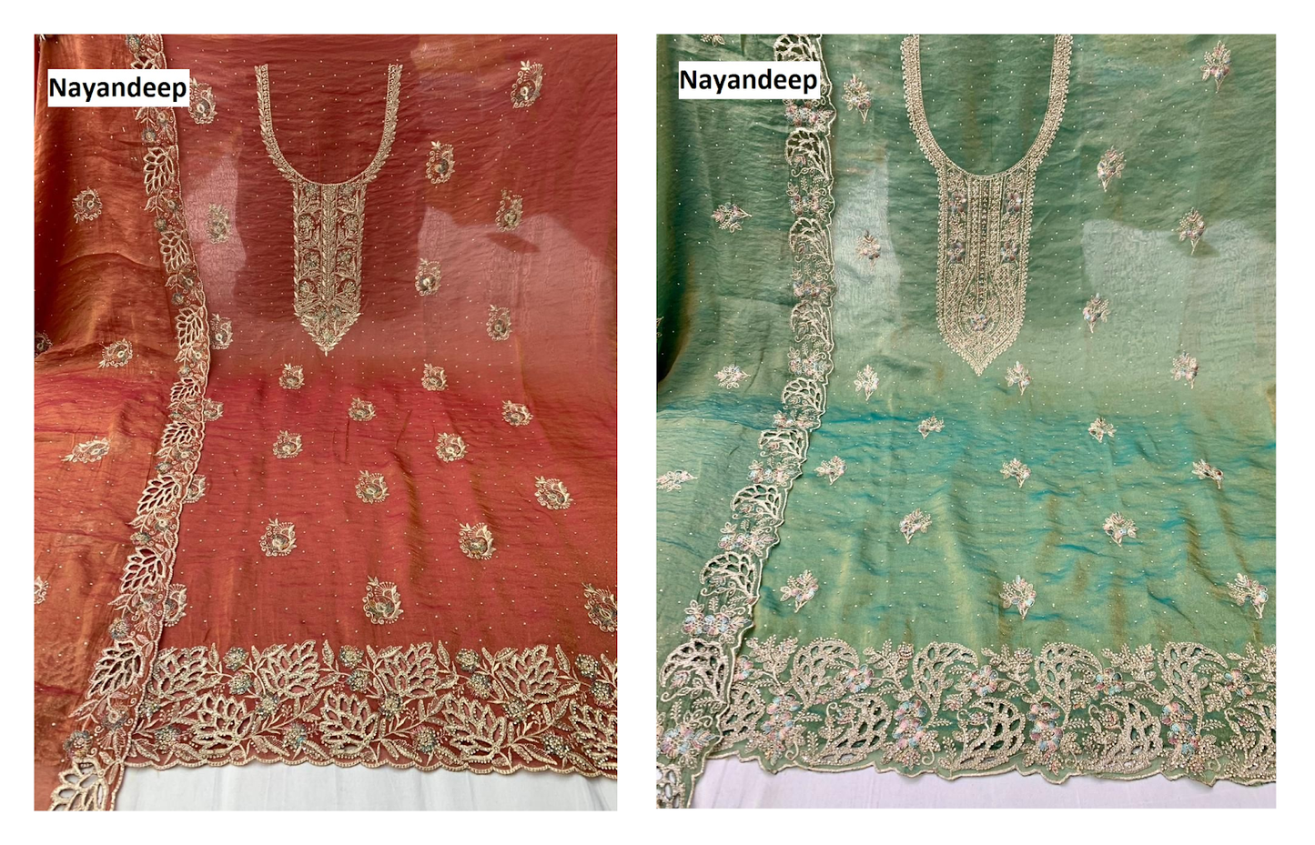 Sushila Nayandeep Silk Salwar Suits Wholesale Price