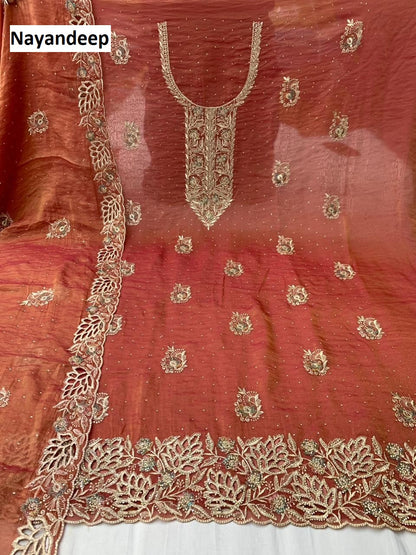 Sushila Nayandeep Silk Salwar Suits Wholesale Price