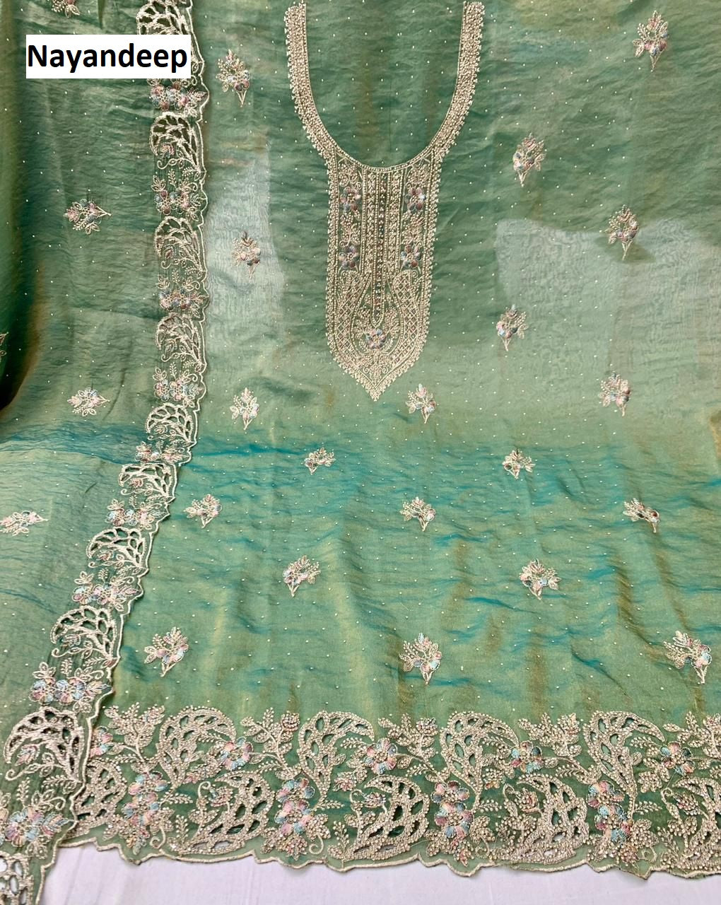 Sushila Nayandeep Silk Salwar Suits Wholesale Price
