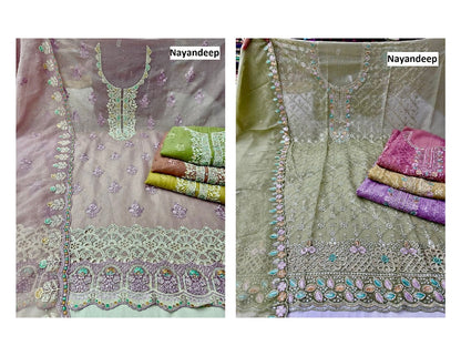 Sushma Nayandeep Rose Gold Salwar Suits Wholesale Rate