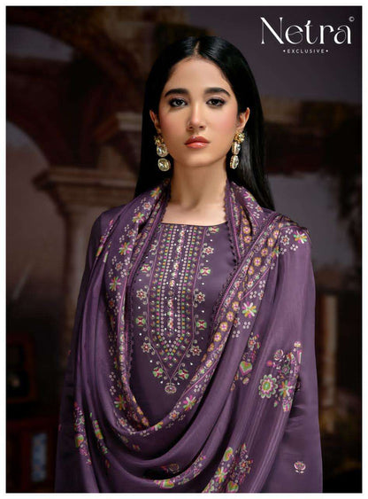Sutra Netra Pure Cotton Pant Style Suits Wholesale Price