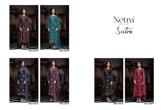 Sutra Netra Pure Cotton Pant Style Suits Wholesale Price