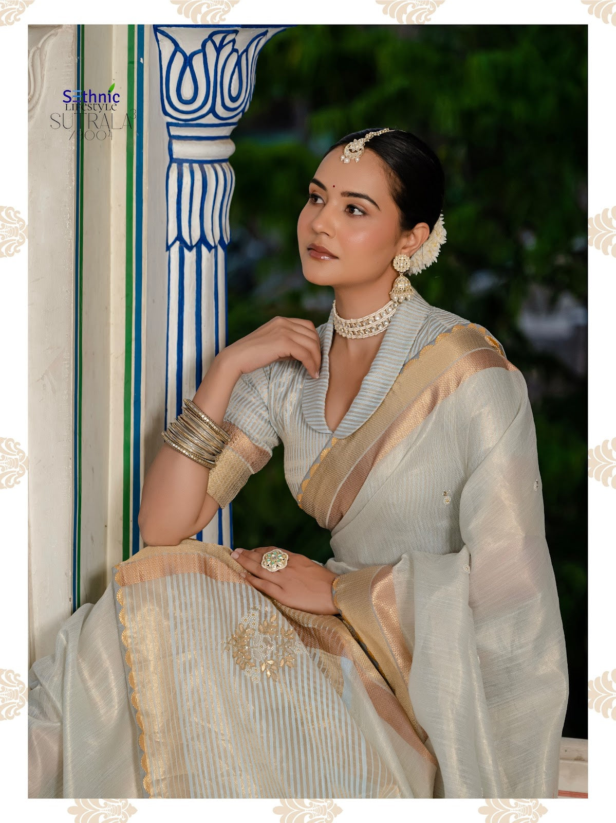 Sutrala Vol 3 Sethnic Tissue Sarees Wholesale Price