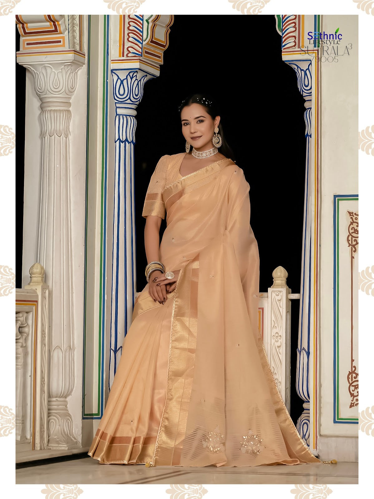 Sutrala Vol 3 Sethnic Tissue Sarees Wholesale Price