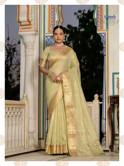 Sutrala Vol 3 Sethnic Tissue Sarees Wholesale Price