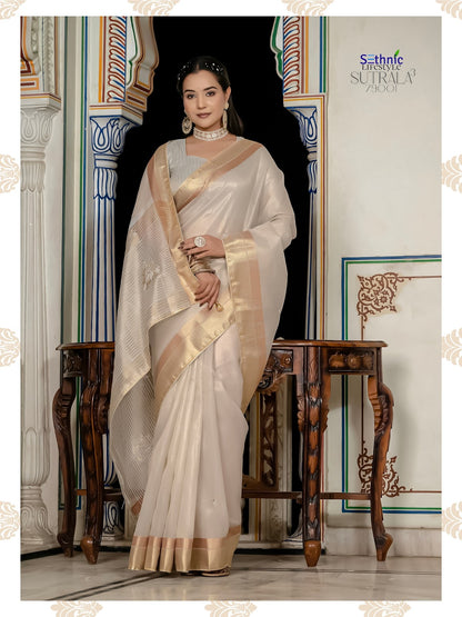 Sutrala Vol 3 Sethnic Tissue Sarees Wholesale Price