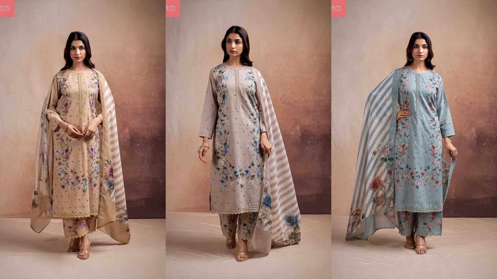 Sutrika Naariti Cotton Pant Style Suits Manufacturer Ahmedabad