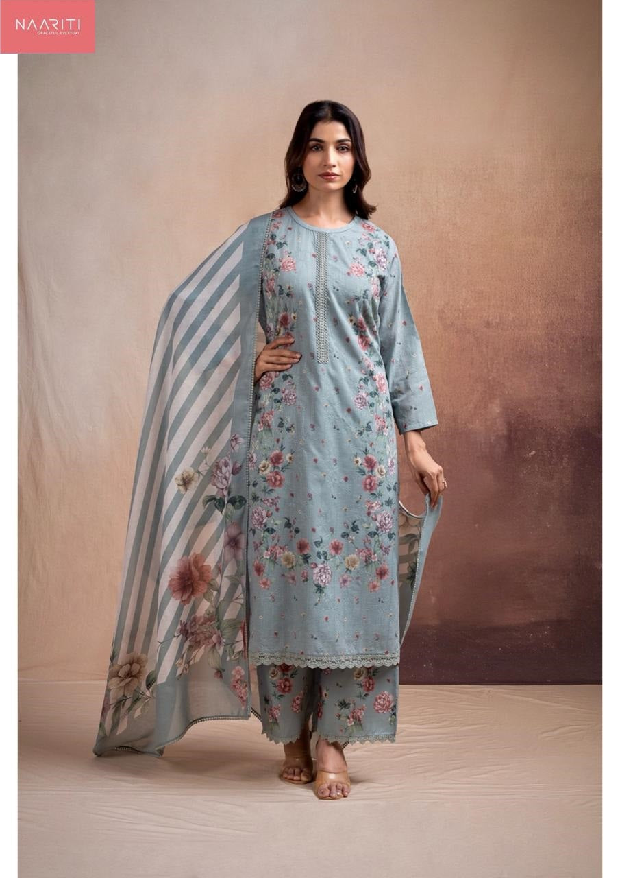 Sutrika Naariti Cotton Pant Style Suits Manufacturer Ahmedabad