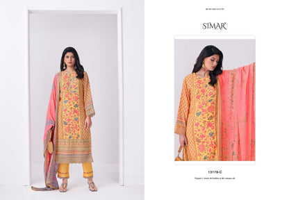 Sutrika Simar Viscose Muslin Pant Style Suits Supplier Ahmedabad