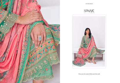 Sutrika Simar Viscose Muslin Pant Style Suits Supplier Ahmedabad