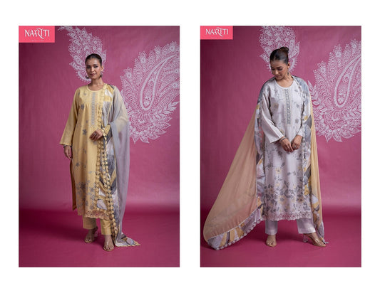 Suuro Naariti Cotton Pant Style Suits Wholesale Price