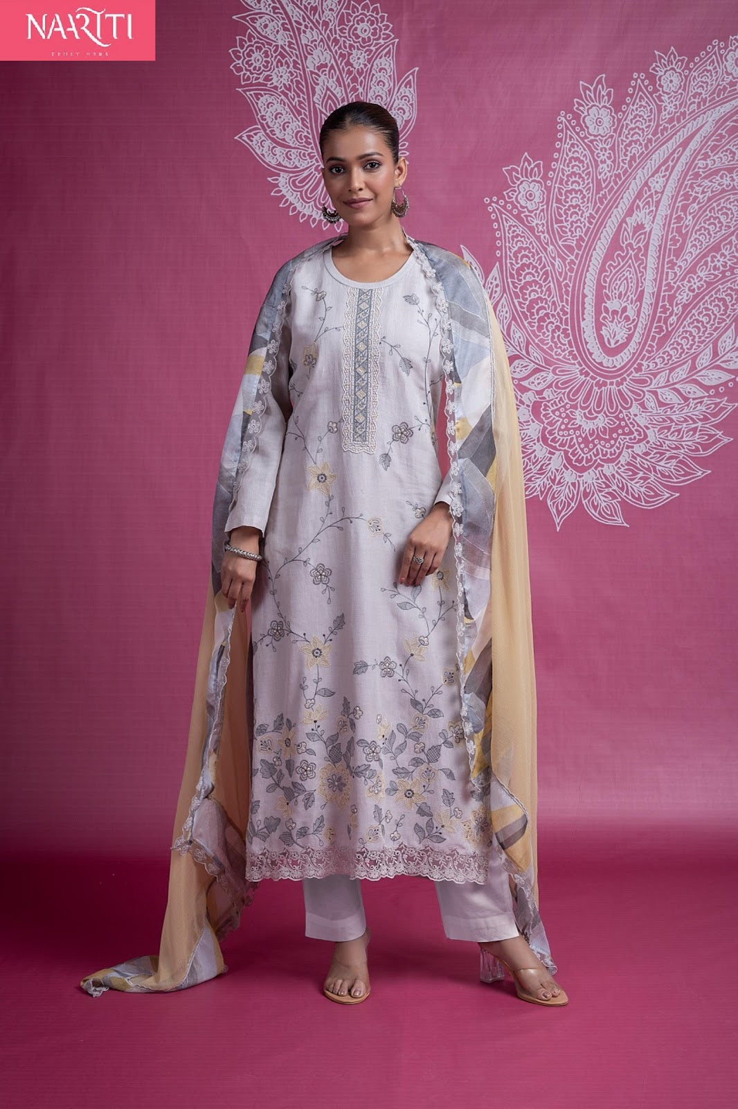 Suuro Naariti Cotton Pant Style Suits Wholesale Price