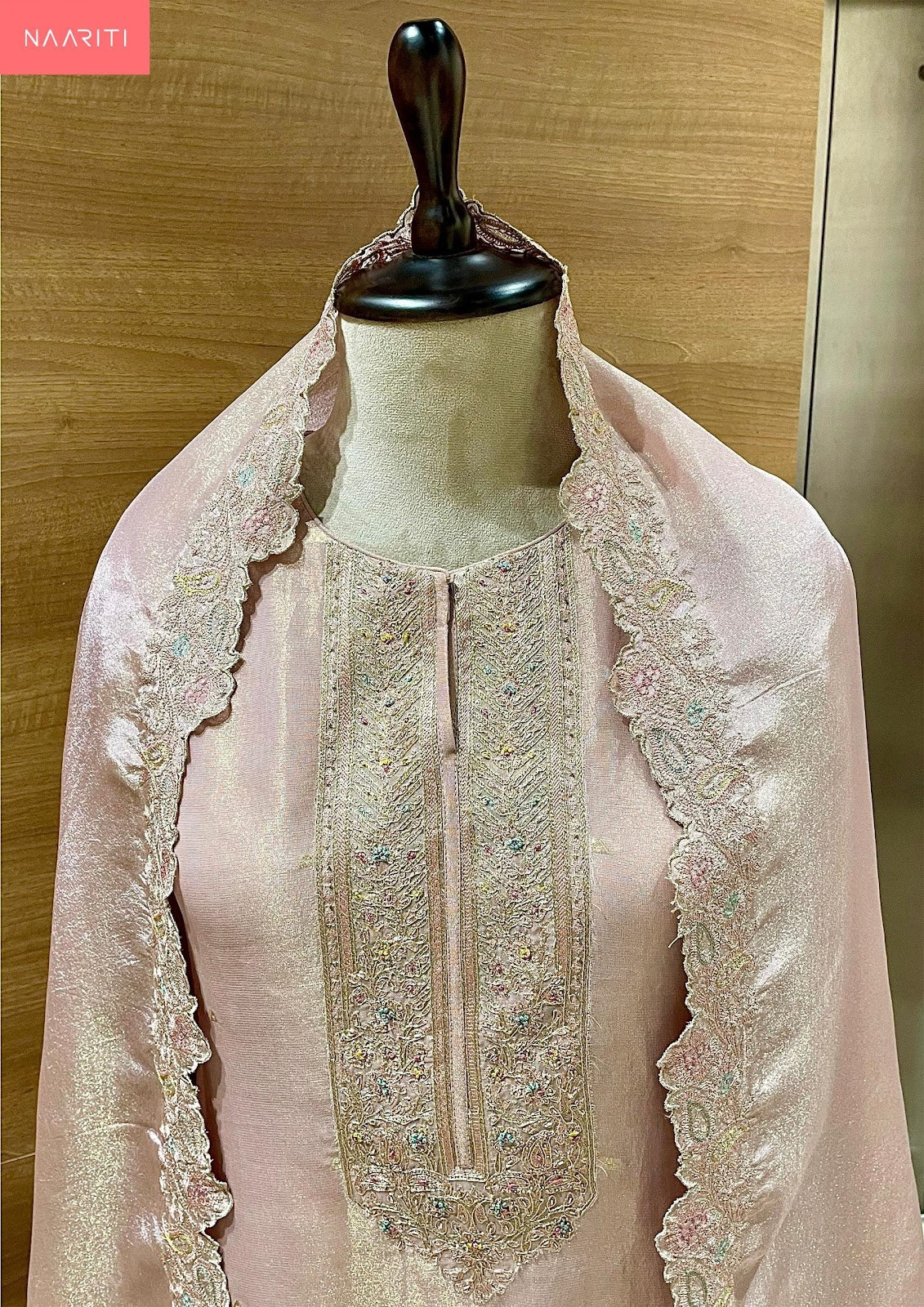 Suvana Naariti Tissue Silk Salwar Suits Exporter Ahmedabad