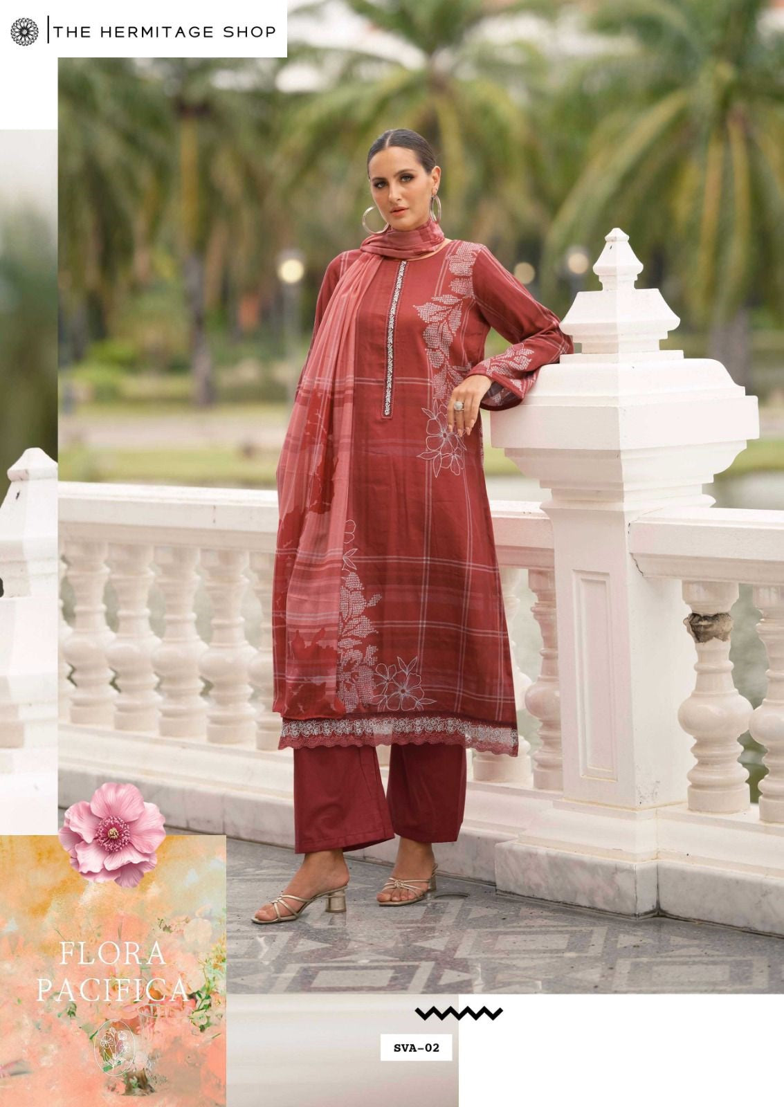 Sva The Hermitage Shop Viscose Karachi Salwar Suits Wholesale Price
