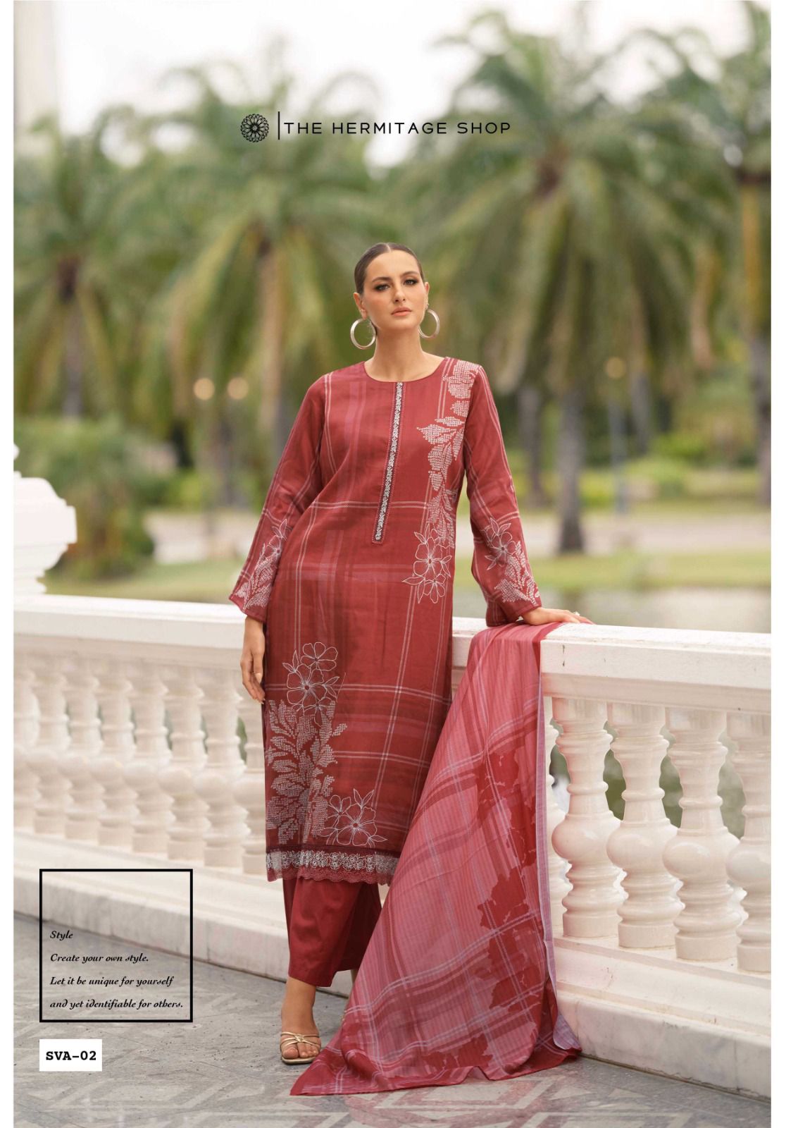 Sva The Hermitage Shop Viscose Karachi Salwar Suits Wholesale Price