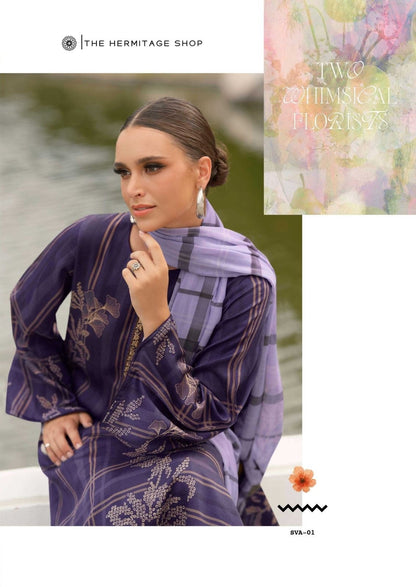 Sva The Hermitage Shop Viscose Karachi Salwar Suits Wholesale Price