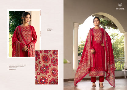 Svar Gaji Silk Sunrise Pant Style Suits Wholesaler Ahmedabad