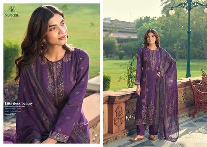 Svara Vol 2 Sunrise Jam Satin Pant Style Suits Exporter Ahmedabad