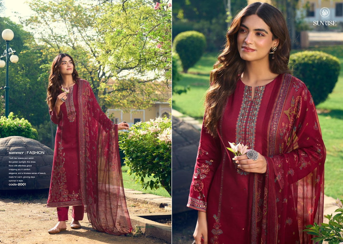 Svara Vol 2 Sunrise Jam Satin Pant Style Suits Exporter Ahmedabad