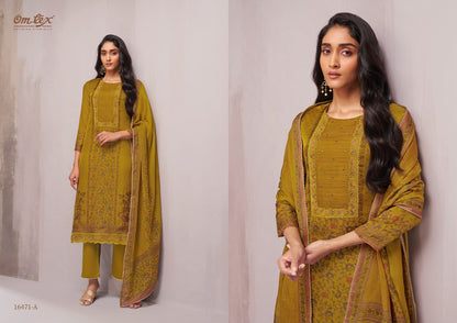 Sveva Omtex Organza Twill Pant Style Suits Manufacturer Gujarat