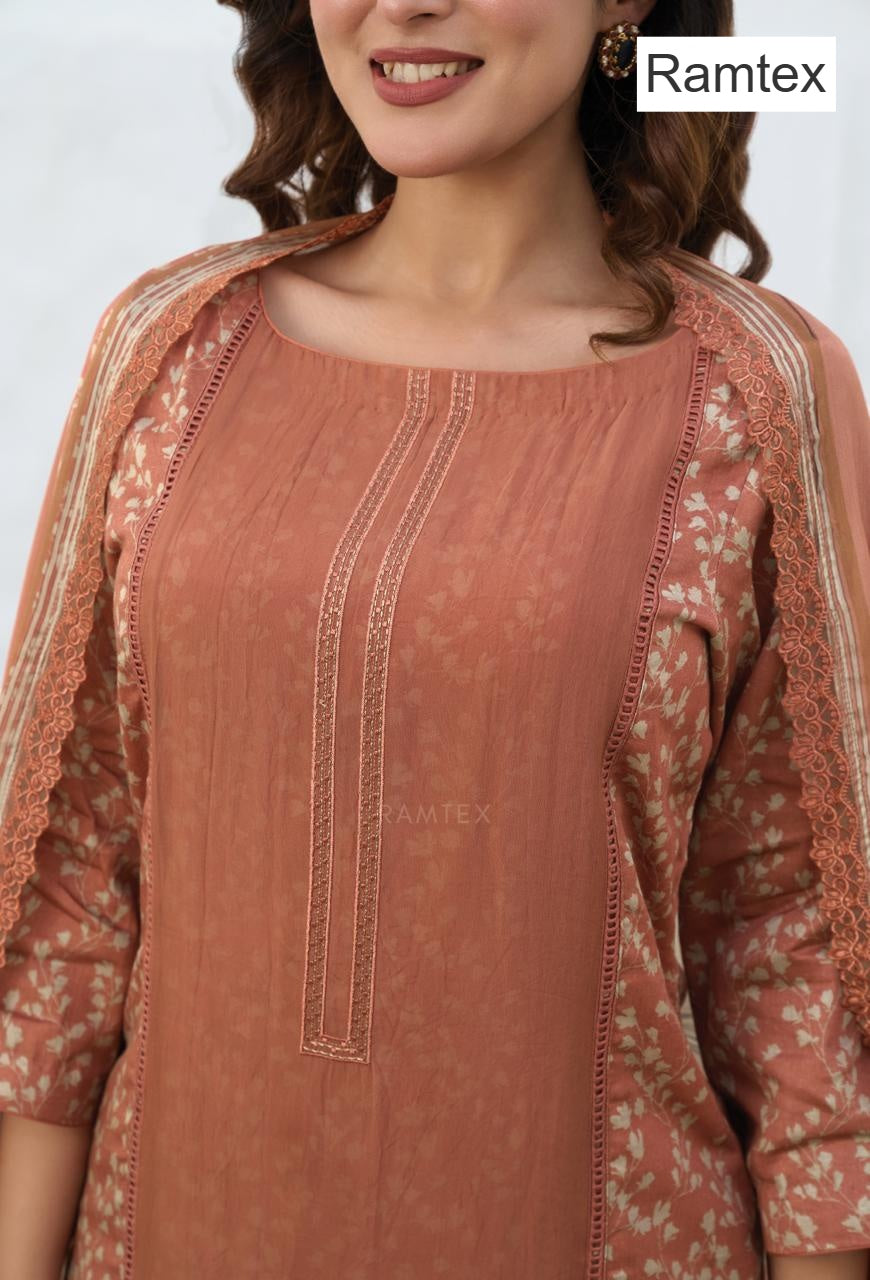 Swades Ramtex Cotton Pant Style Suits Wholesale