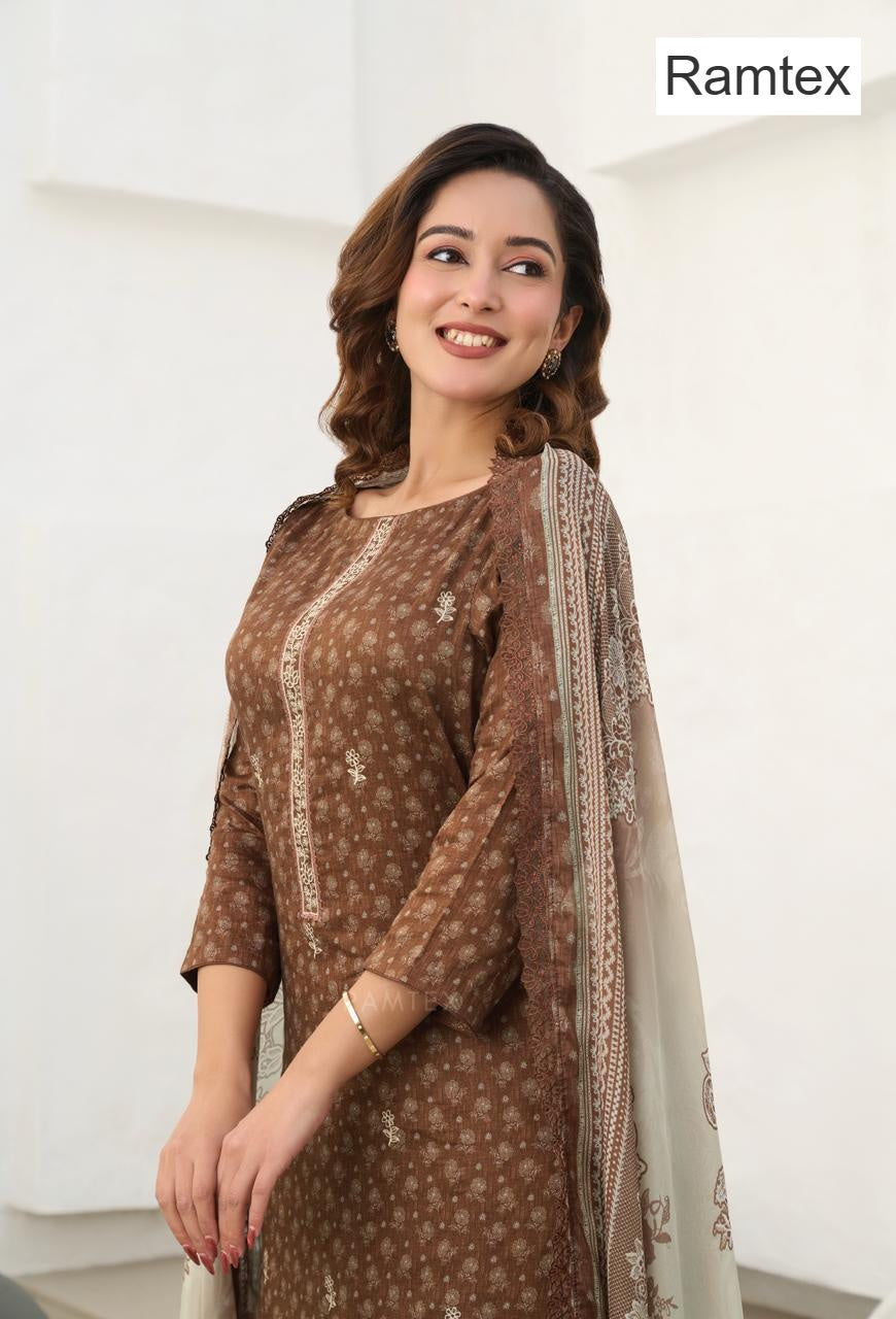 Swades Ramtex Cotton Pant Style Suits Wholesale