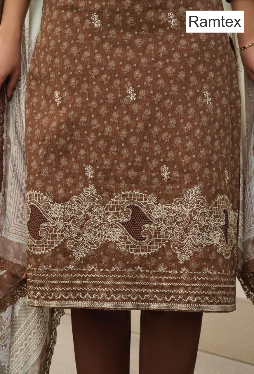 Swades Ramtex Cotton Pant Style Suits Wholesale