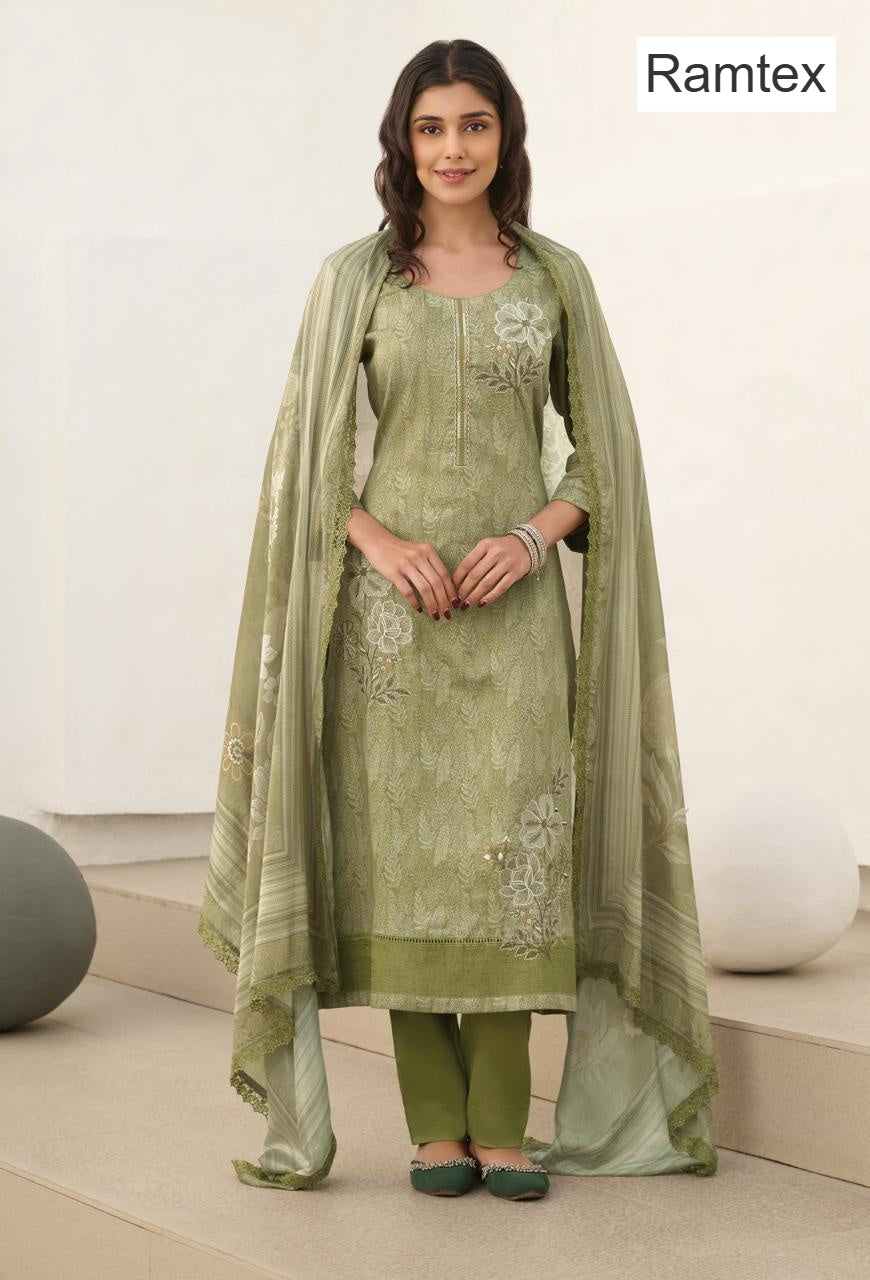 Swades Ramtex Cotton Pant Style Suits Wholesale