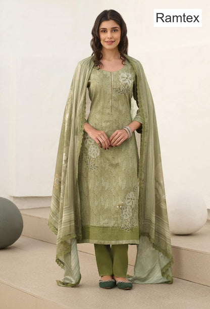 Swades Ramtex Cotton Pant Style Suits Wholesale