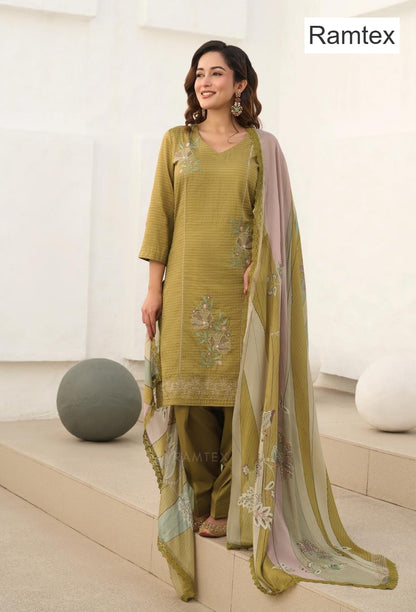 Swades Ramtex Cotton Pant Style Suits Wholesale