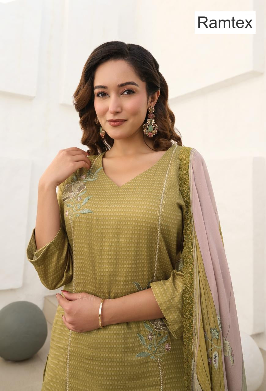 Swades Ramtex Cotton Pant Style Suits Wholesale