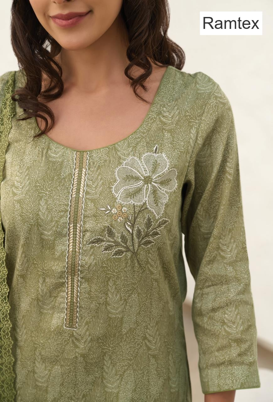 Swades Ramtex Cotton Pant Style Suits Wholesale