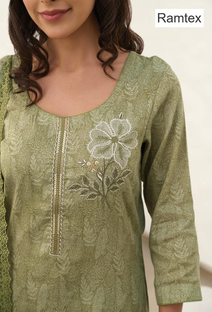 Swades Ramtex Cotton Pant Style Suits Wholesale