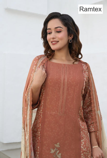 Swades Ramtex Cotton Pant Style Suits Wholesale