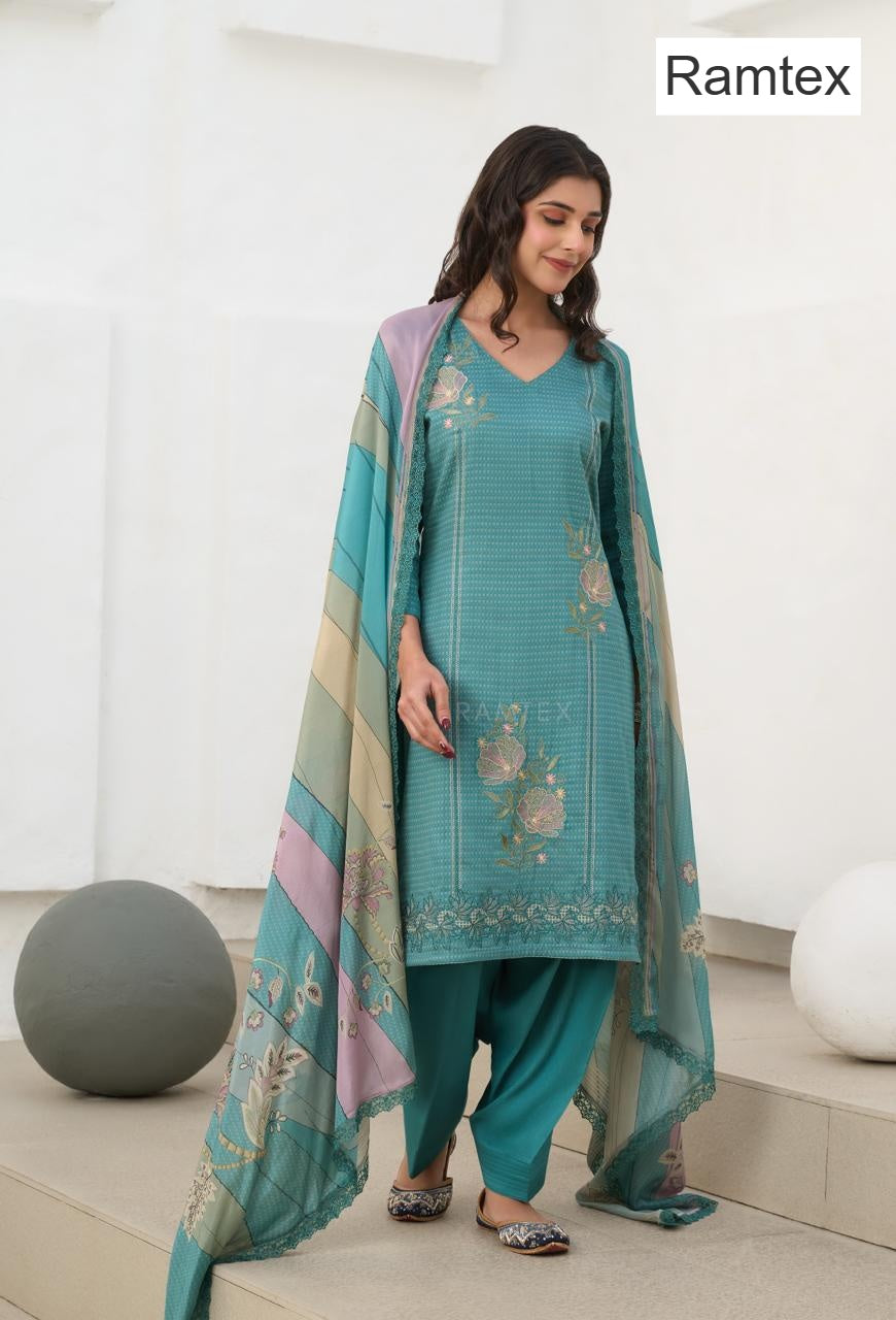 Swades Ramtex Cotton Pant Style Suits Wholesale