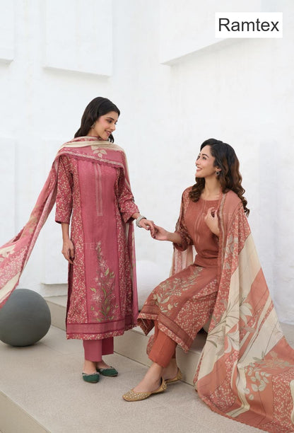Swades Ramtex Cotton Pant Style Suits Wholesale