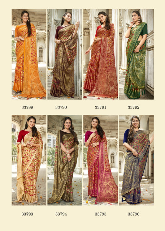 Swadeshi Vallabhi Prints Brasso Sarees Manufacturer Ahmedabad