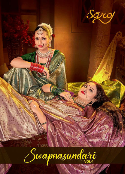 Swapnsundari Vol 1 Saroj Silk Sarees Wholesale Price