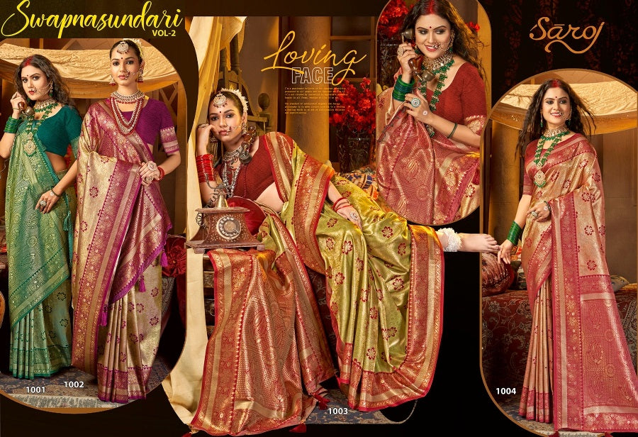 Swapnsundari Vol 2 Saroj Silk Sarees Manufacturer Gujarat