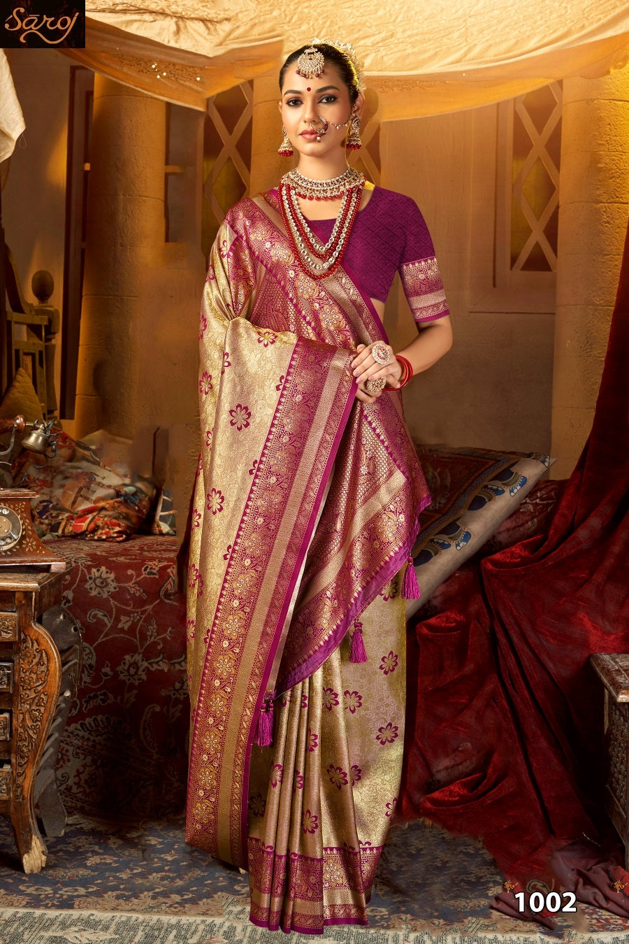 Swapnsundari Vol 2 Saroj Silk Sarees Manufacturer Gujarat